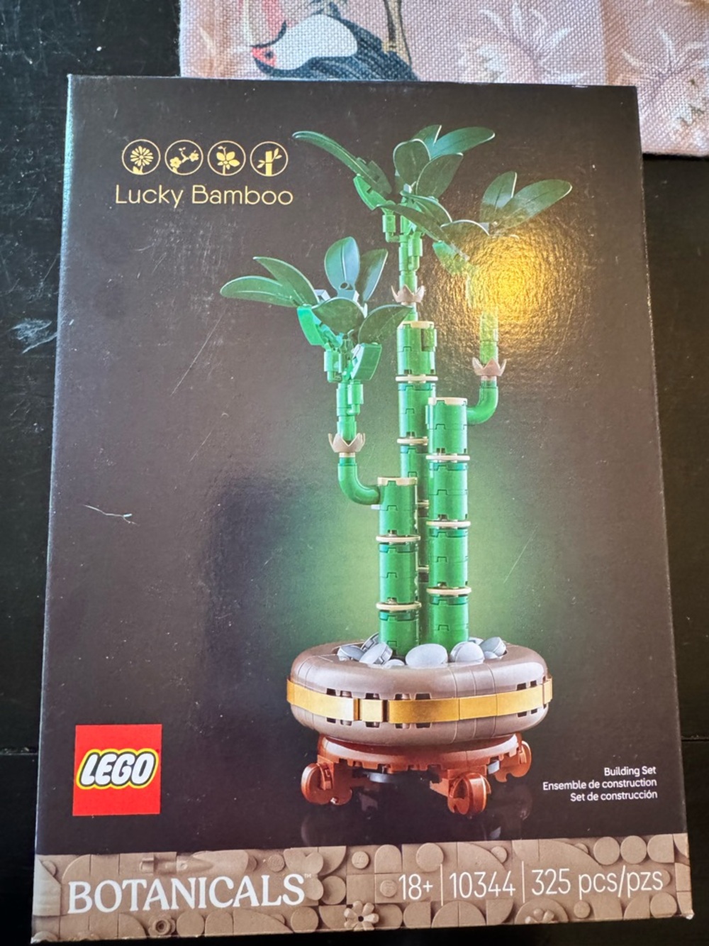 Lego Botanicals Lucky Bamboo Plant - Green, Brown, Gold